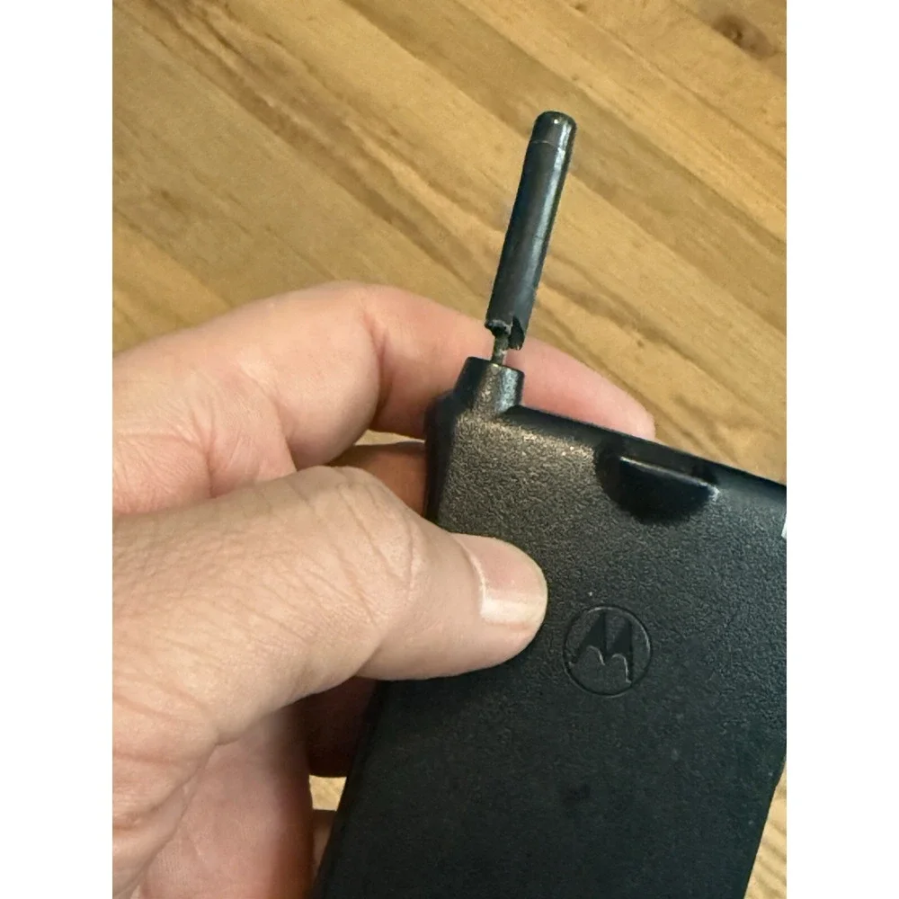 Motorola StarTAC Black (Verizon) Dual Band LCD Display Flip Cell Phone For Parts